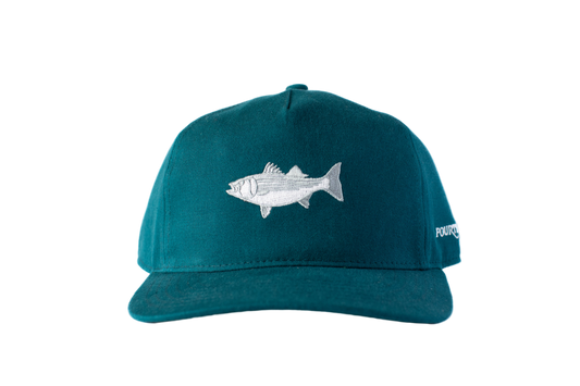 Striped Bass Hat - Atlantic Ink