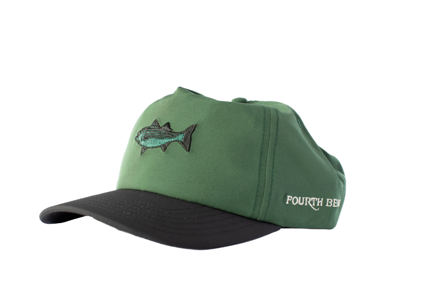 Striped Bass Hat - Forest